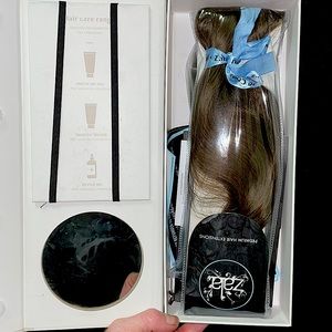 100 % human hair halo clip extensions